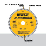 XP 4.5-in Diamond Arbor-Grit Grinding Wheel DW4701