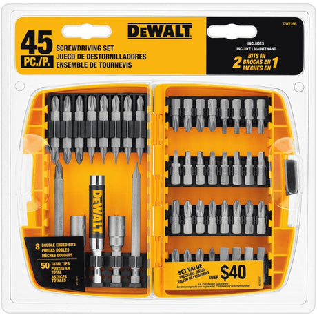 45-Piece Screw Driving Set DW2166