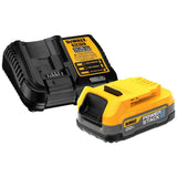 4.5/5in Cut-Off Tool with POWERSTACK 20V MAX Battery & Charger Kit Bundle DCBP034C-DCG412B