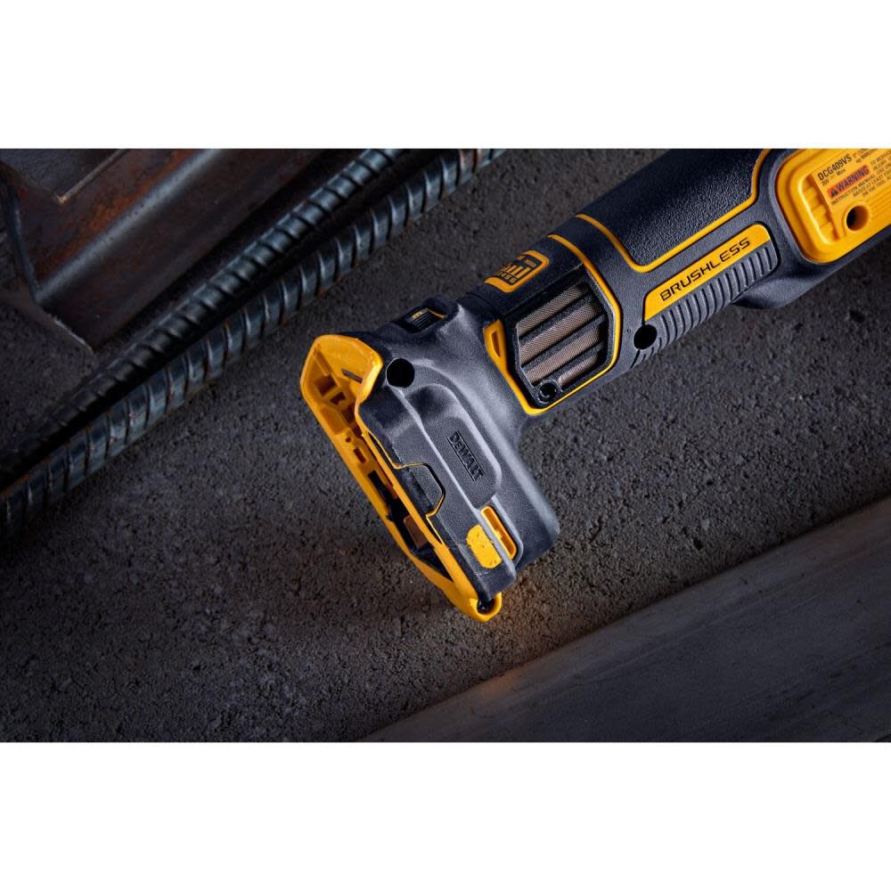 4.5in-5in 20V MAX Grinder Variable Speed with FLEXVOLT ADVANTAGE (Bare Tool) DCG409VSB