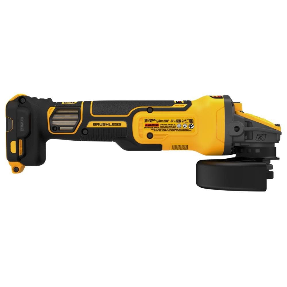 4.5in-5in 20V MAX Grinder Variable Speed with FLEXVOLT ADVANTAGE (Bare Tool) DCG409VSB