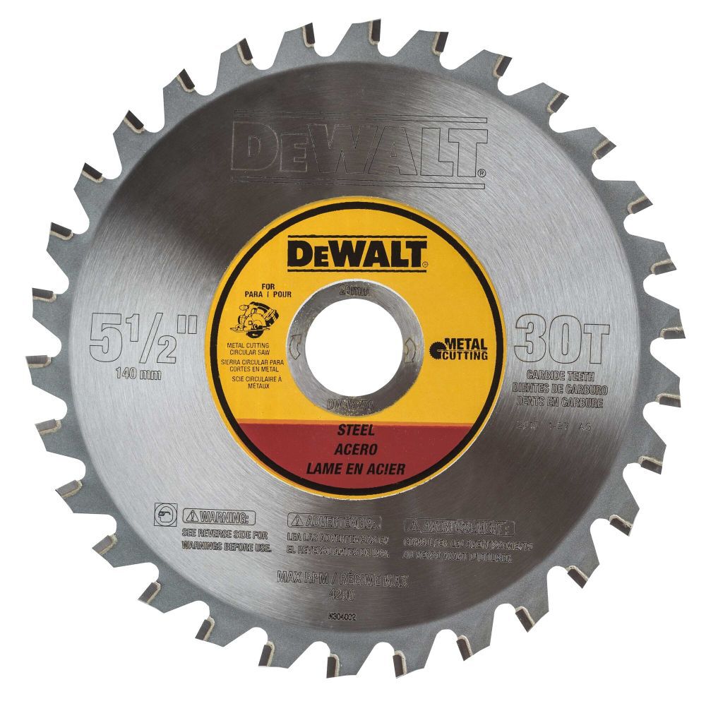 5-1/2 in. 30 Tooth Metal Cutting Blade DWA7770