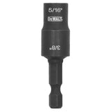 5/16 & 3/8 Socket with Short Extension DWADEND51638