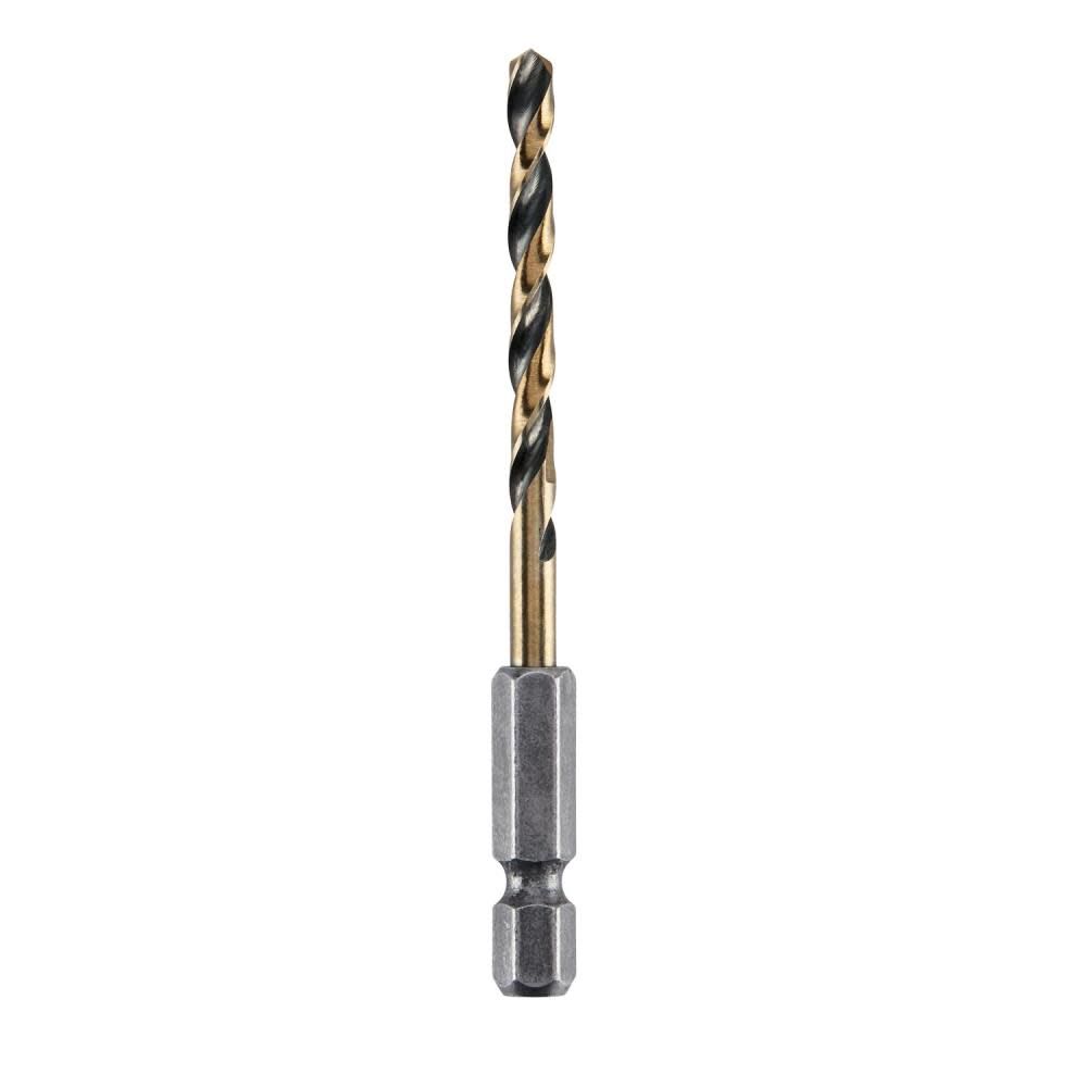 5/32in BLACK & GOLD Impact Ready METAL DRILL BIT DWA5010