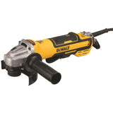 5in Paddle Switch Small Angle Grinder with Kickback Brake No Lock-On Variable Speed DWE43214NVS