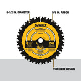 6-1/2 in 24-Tooth Circular Saw Blade DWA161224