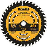 6-1/2 In. 40T Circular Saw Blade 1 DWA161240