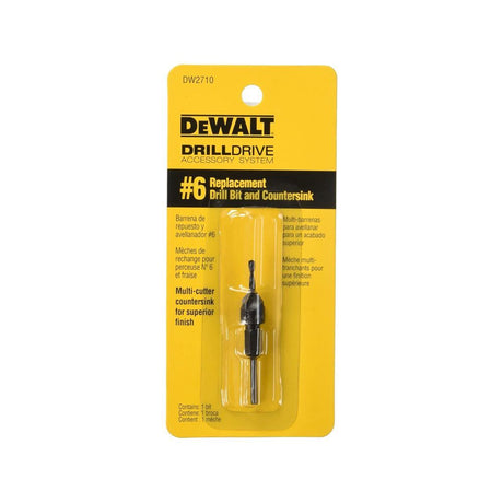 #6 Drill Flip Drive and Countersink DW2710