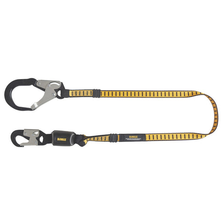 6 ft External Energy Absorber Single Leg Lanyard with Snap Hook DXFP611510