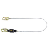 6 ft External Energy Absorber Single Leg Lanyard with Snap Hook DXFP626100