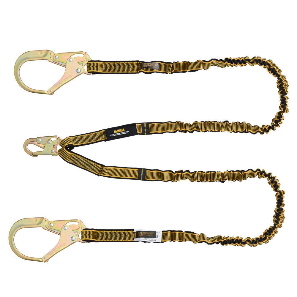 6 ft Internal Energy Absorber Twin Leg Lanyard with Snap Hook DXFP612130