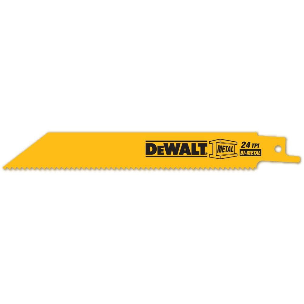 6 in. 24 TPI Recip Blade DW4813B