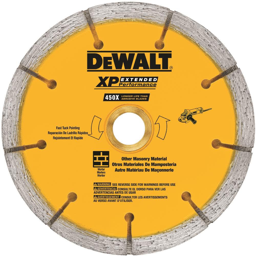 6 in. x.250 XP Sandwich Tuck Point Blade DW4739S