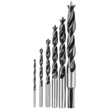 6-Piece Assorted High-speed Steel Jobber Length Twist Drill Bit Set DW1720