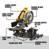 60V 12'' Sliding Miter Saw (Bare Tool) DCS781B