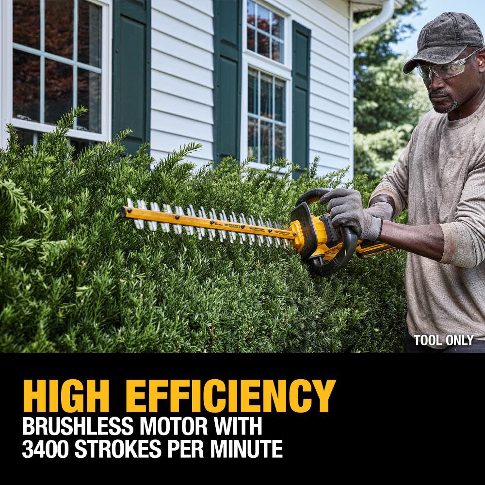 60V MAX 26in Hedge Trimmer Brushless Cordless (Bare Tool) DCHT870B