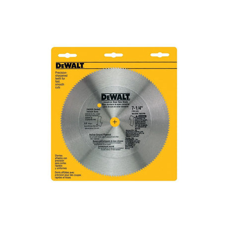 7-1/4 In. 140T Steel Plywood Blade DW3326