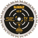 7-1/4-in 24T Demo Framing Blade DWA35724DB10