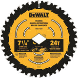 7-1/4-in 24T Worm Drive Bulk Saw Blade DWA171424DB10