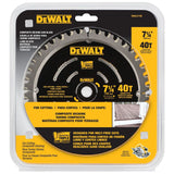 7-1/4-in 40-Tooth Rough Finish Carbide Circular Saw Blade DWA31740