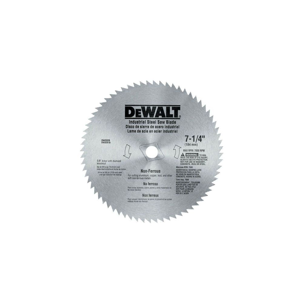 7-1/4 In. 68T Non-Ferrous Blade DW3329