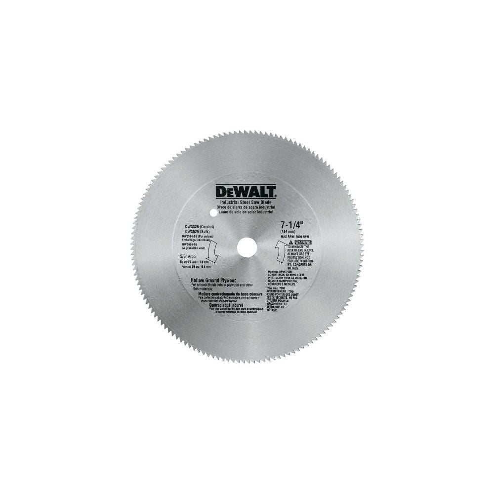 7-1/4 in. Iron / Steel Saw Blade DW3330