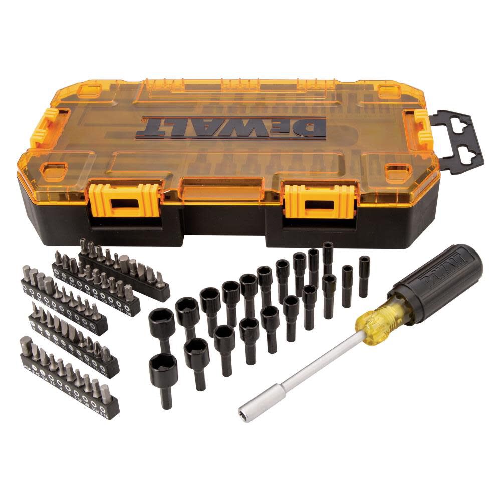 70 piece 1/4 In. Multi-Bit & Nut Driver Set DWMT73808