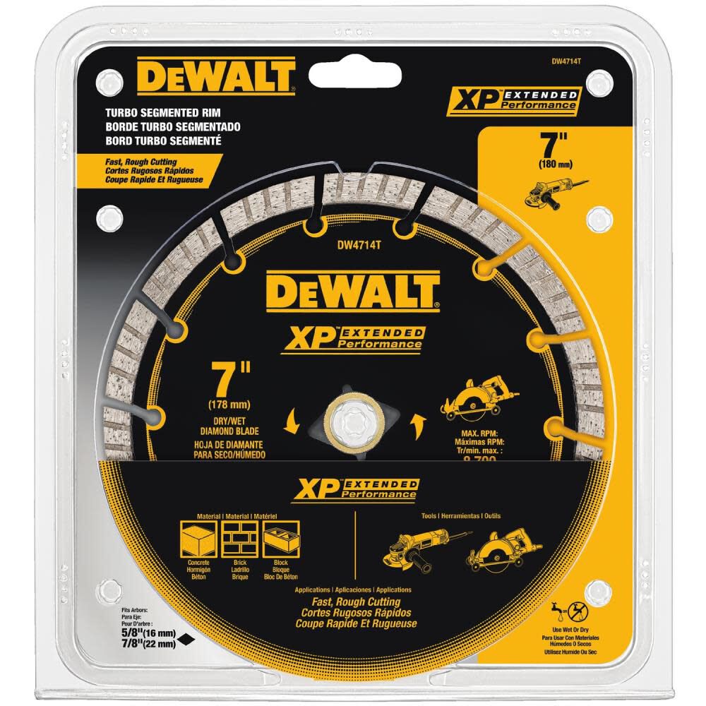 XP 7-in Diamond Grinding Wheel DW4714T