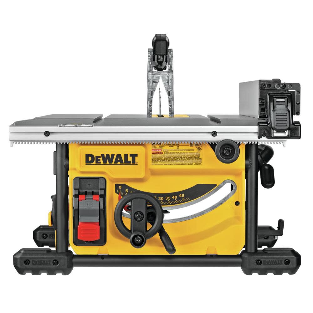 8 1/4in Compact Jobsite Table Saw with Rolling Stand Bundle DWE7485-DW7440RS