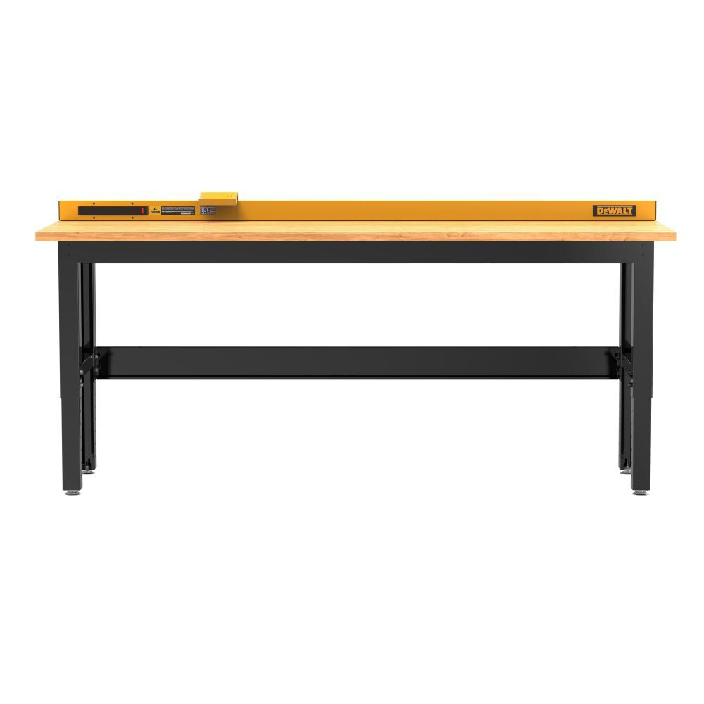 8 Fft Workbench With Butcher Block Wood Top DWST29601