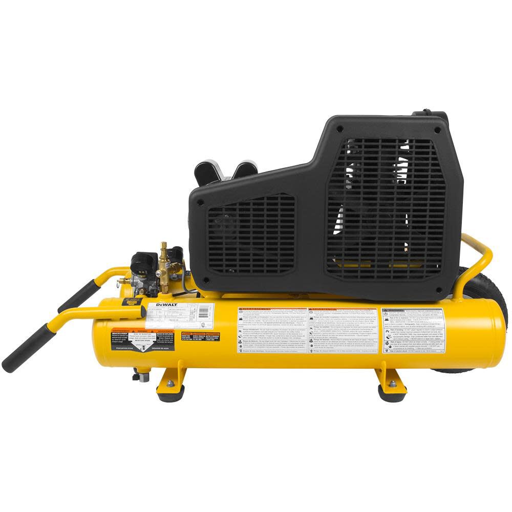 8-Gallon Portable Electric 155 PSI Horizontal Air Compressor DXCMTA1980854