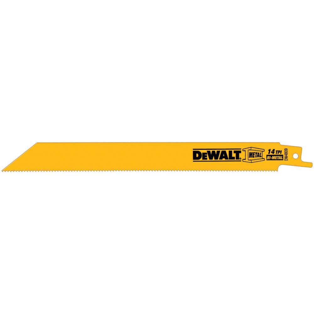 8 In. 14TPI Reciprocating Saw Blade DW4809B