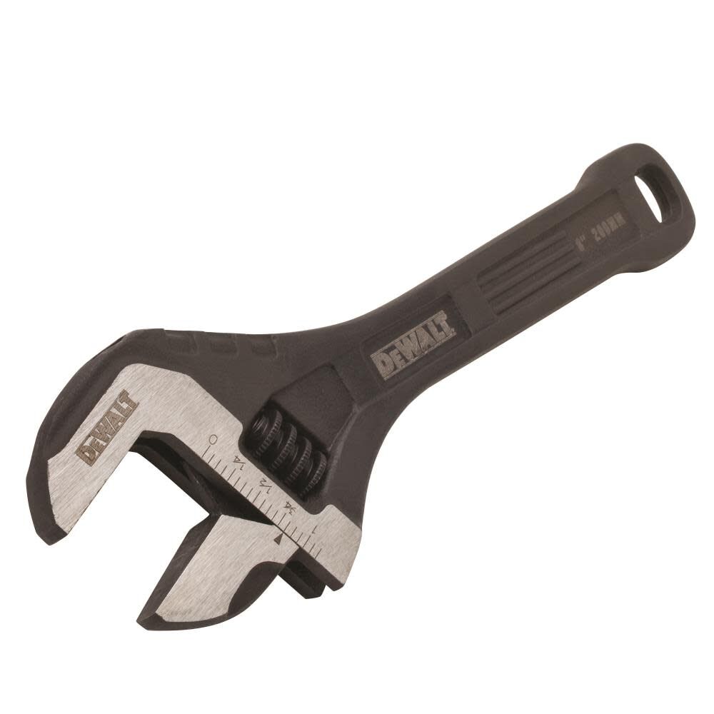 8 In. All-Steel Adjustable Wrench DWHT80267
