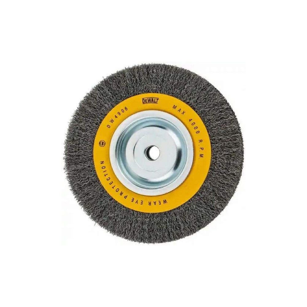 8 In. Crimped Wire Wheel Medium Face DW4906