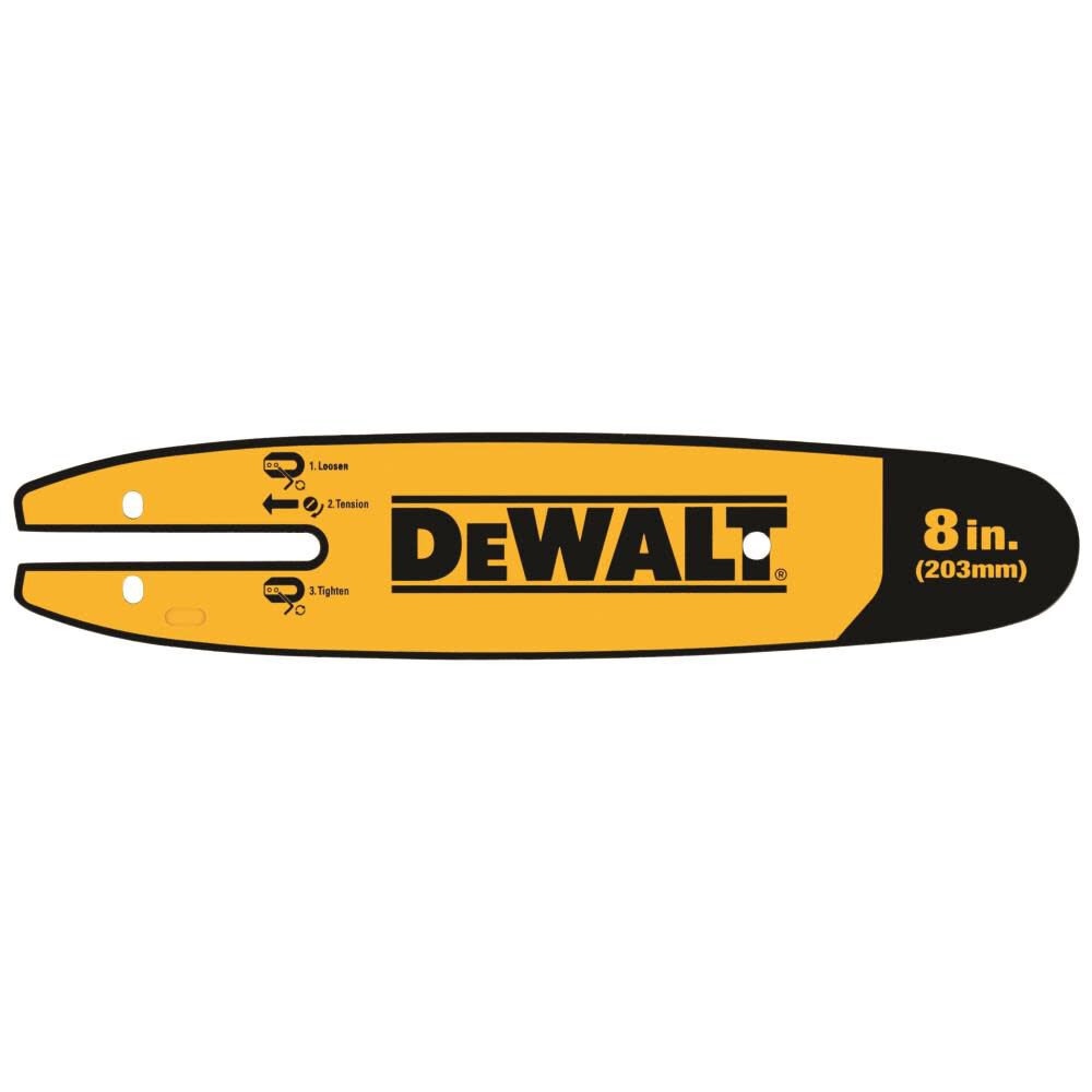 8 in. Pole Saw Replacement Bar DWZCSB8