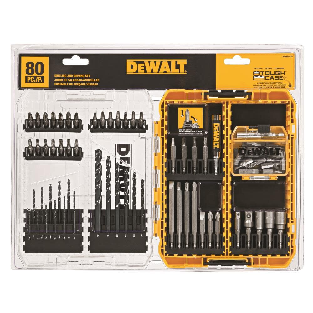 80 Pc Pro Drilling/Driving Set DWAMF1280