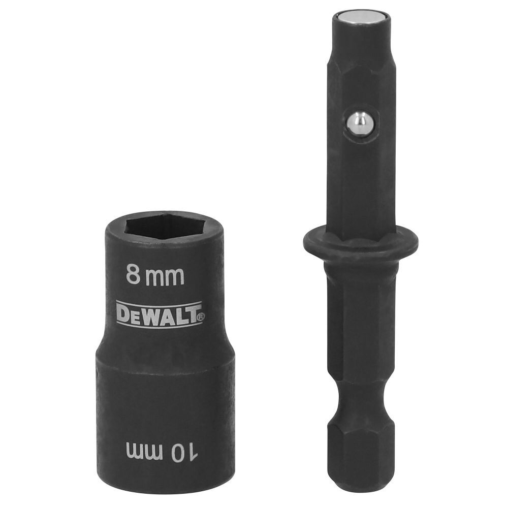 8mm & 10mm Socket with Short Extension DWADEND810MM