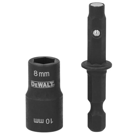 8mm & 10mm Socket with Short Extension DWADEND810MM