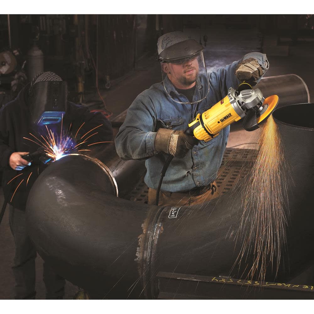 9-in 6500 RPM 4.9 HP Angle Grinder No-Lock DWE4599N