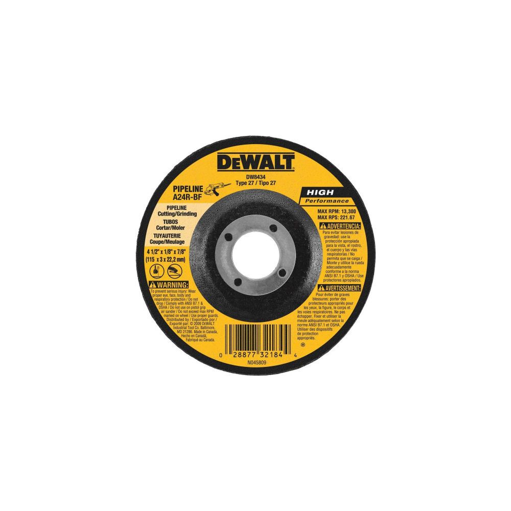 9 In. HP Pipeline Wheel DW8439