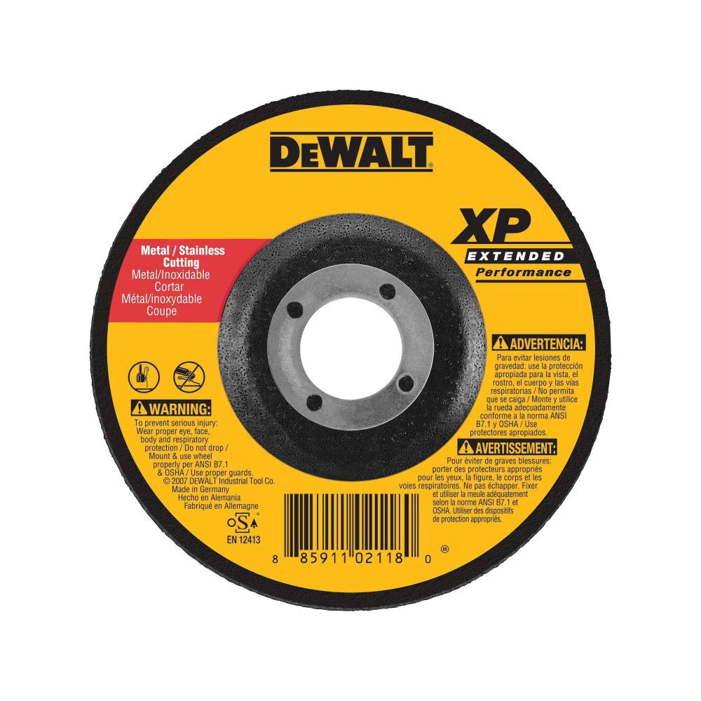 9 In. x 1/4 In. x 5/8 In. to 11 XP Grinding Wheel DW8833