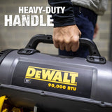 90,000 BTU DeWalt Cordless Forced Air Kerosene/Diesel Heater F340991