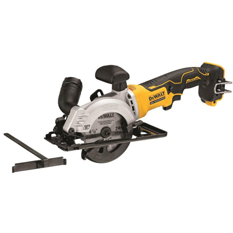 ATOMIC 20V MAX Brushless 4-1/2 in. Cordless Circular Saw (Bare Tool) DCS571B