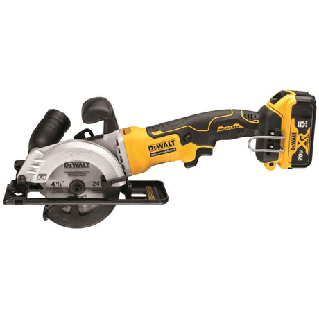 ATOMIC 20V MAX Brushless 4-1/2 in. Cordless Circular Saw Kit DCS571P1