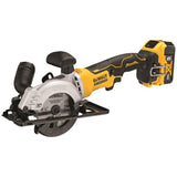 ATOMIC 20V MAX Brushless 4-1/2 in. Cordless Circular Saw Kit DCS571P1