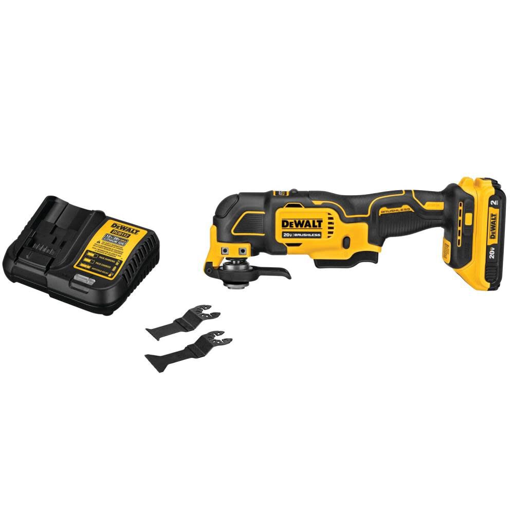 ATOMIC 20V MAX Brushless Cordless Oscillating Multi-Tool Kit DCS354D1