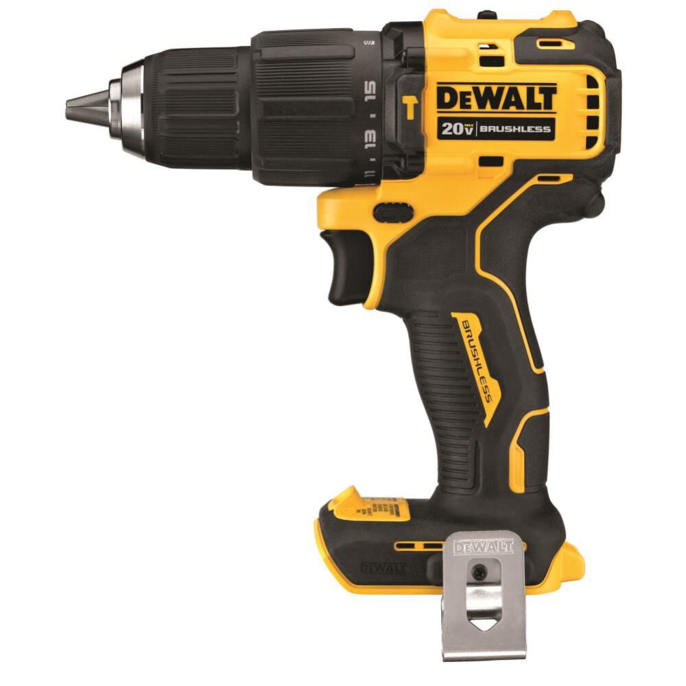 ATOMIC 20V MAX Compact Cordless 1/2 in. Hammer Drill/Driver with 20V MAX Battery Bundle DCB203-DCD709B