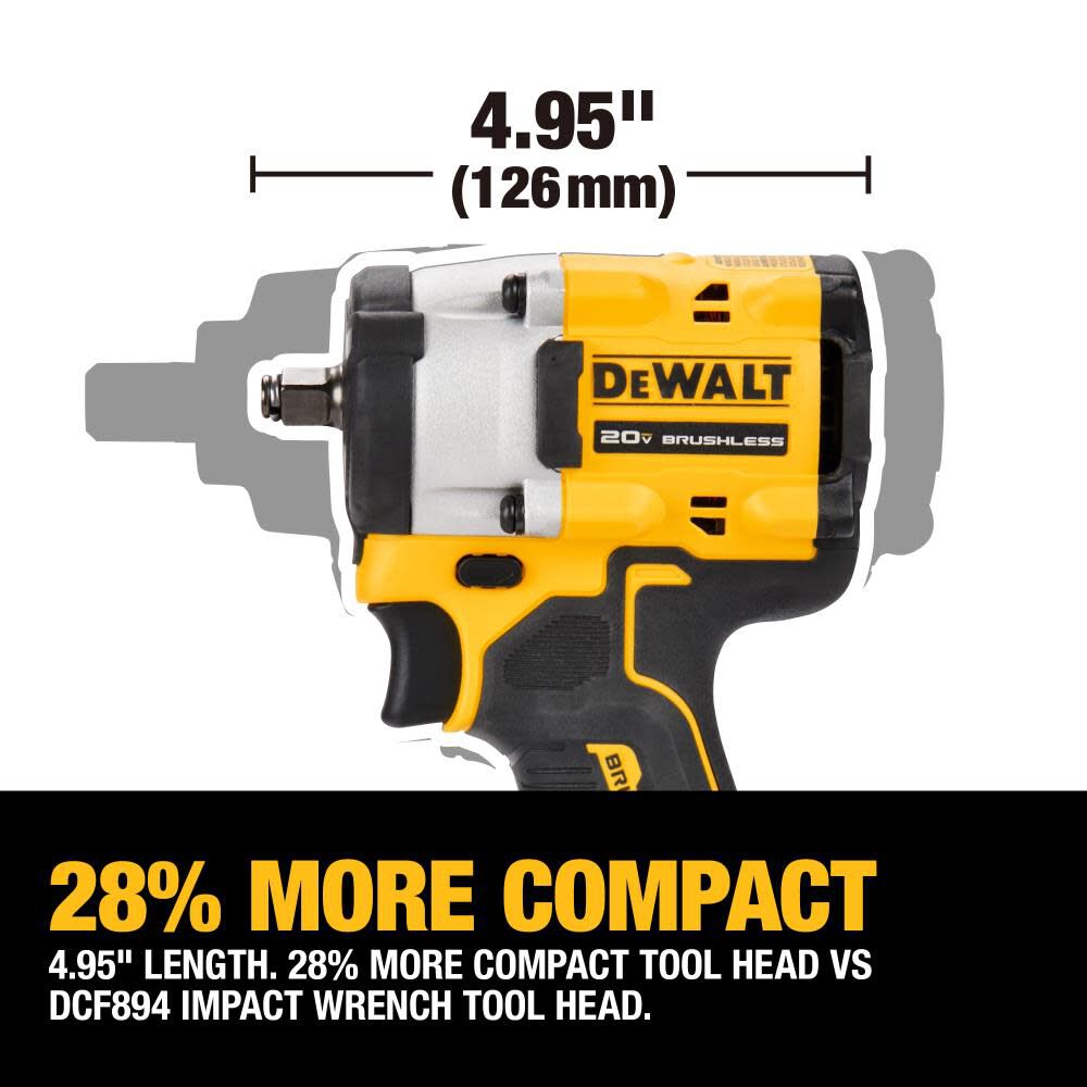 ATOMIC 20V MAX Impact Wrench Hog Ring Anvil Kit 3/8in DCF923P2