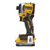 ATOMIC Brushless Cordless 1/4in 3 Speed Impact Driver with POWERSTACK Compact Battery DCF850E1