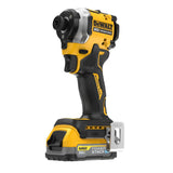 ATOMIC Brushless Cordless 1/4in 3 Speed Impact Driver with POWERSTACK Compact Battery DCF850E1